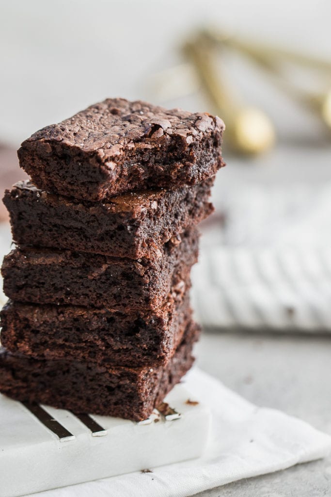 Flourless Brownies Rich Fudgy and Gluten Free — Peanut Butter Plus Chocolate