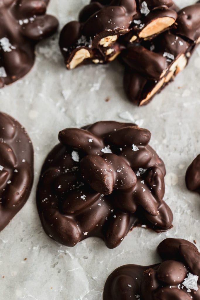 chocolate covered almonds