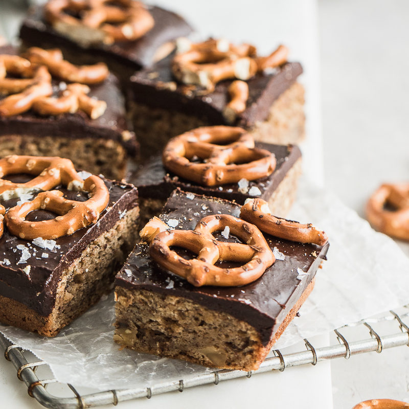 banana bread bars
