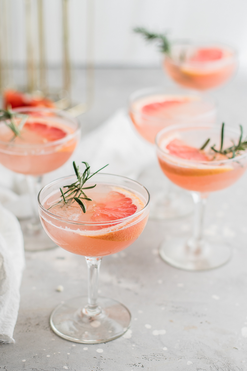 grapefruit lemonade sparklers