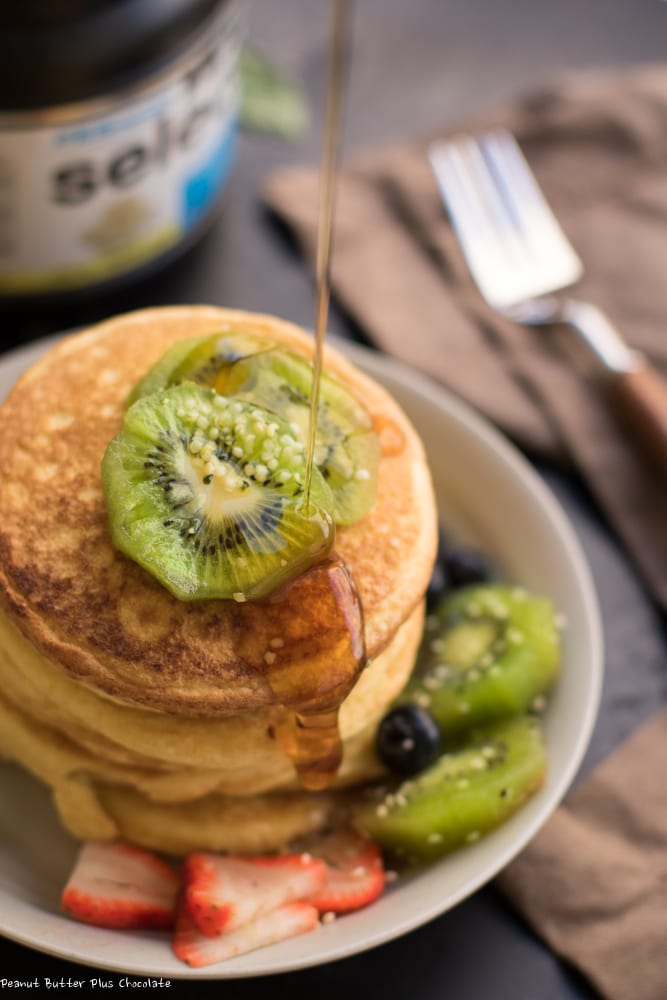 Healthy Paleo Protein Pancakes