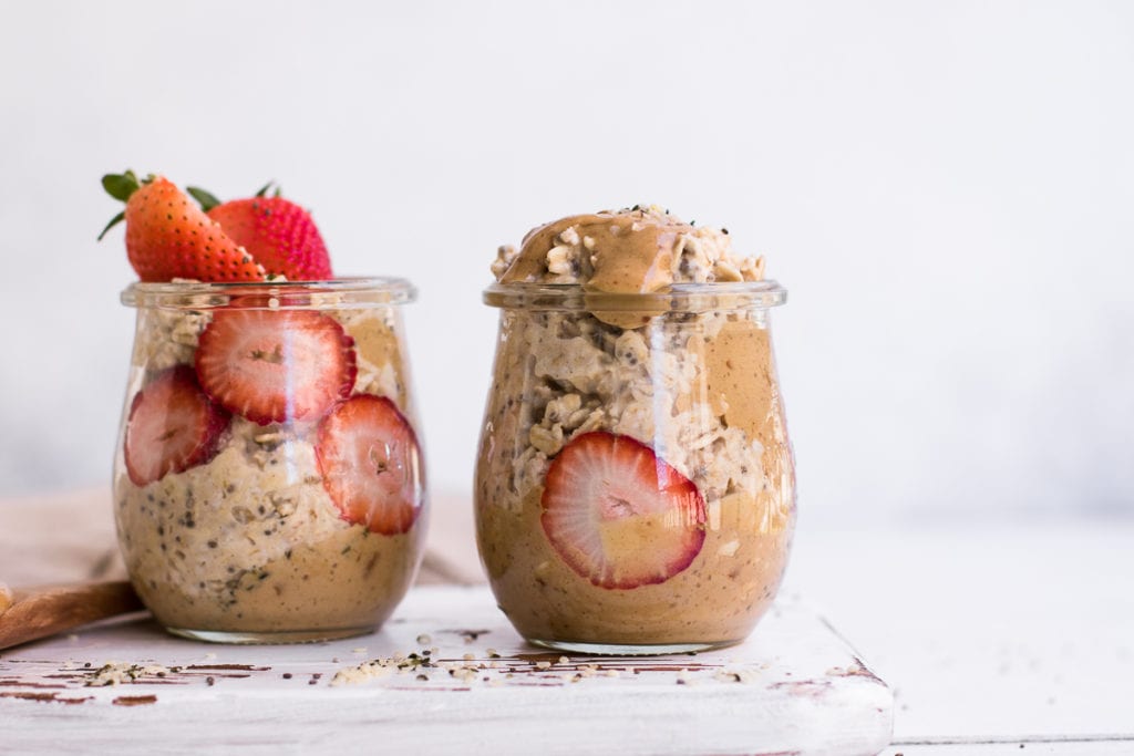 1 Hour Overnight Oats with Peanut Butter — Peanut Butter Plus Chocolate