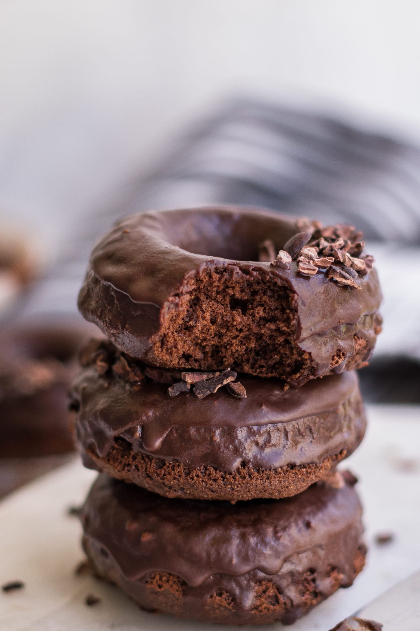 Double Chocolate Paleo Donuts (low carb & gluten-free)