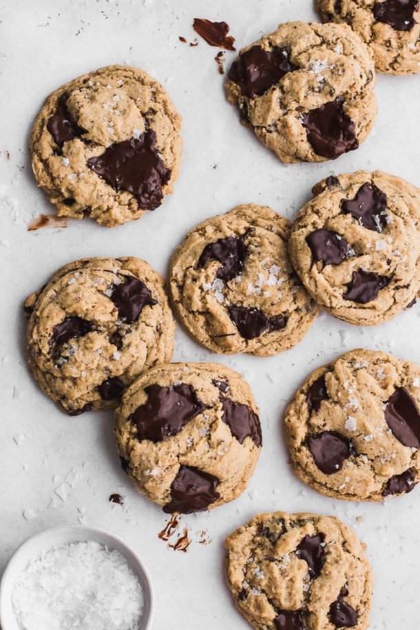 Vegan Chocolate Chip Cookies | Peanut Butter Plus Chocolate