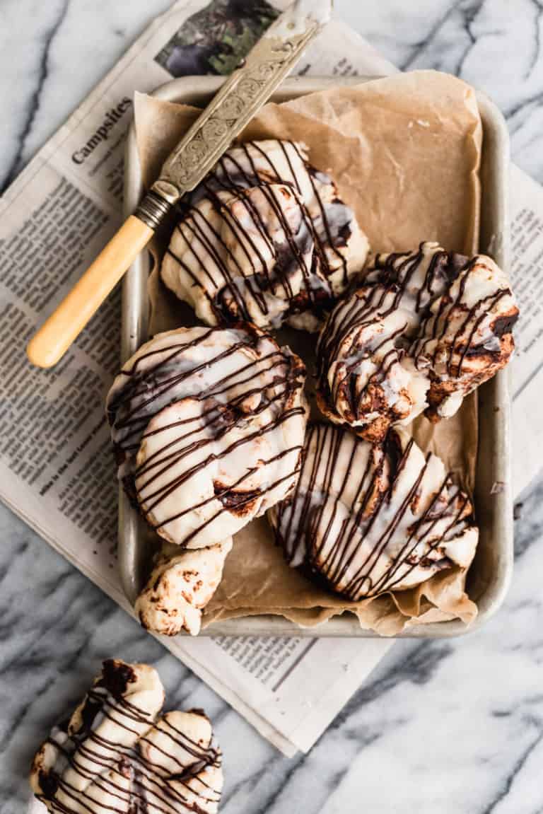 Easy Sweet Rolls Made Vegan Peanut Butter Plus Chocolate