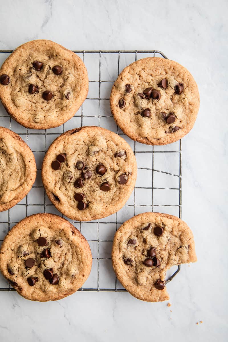 almond butter cookies - healthy dessert recipes