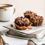 Gluten free vegan chocolate muffins. An amazing healthy recipe for chocolate muffins.