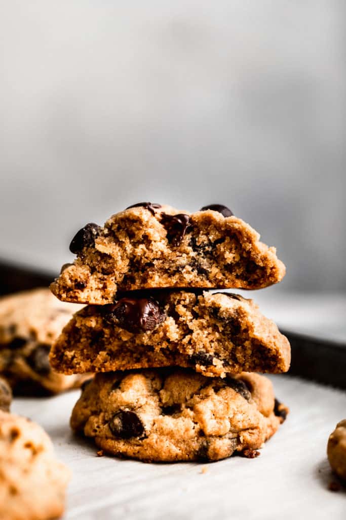 Cashew Butter Cookies Gluten Free Vegan | Peanut Butter Plus Chocolate