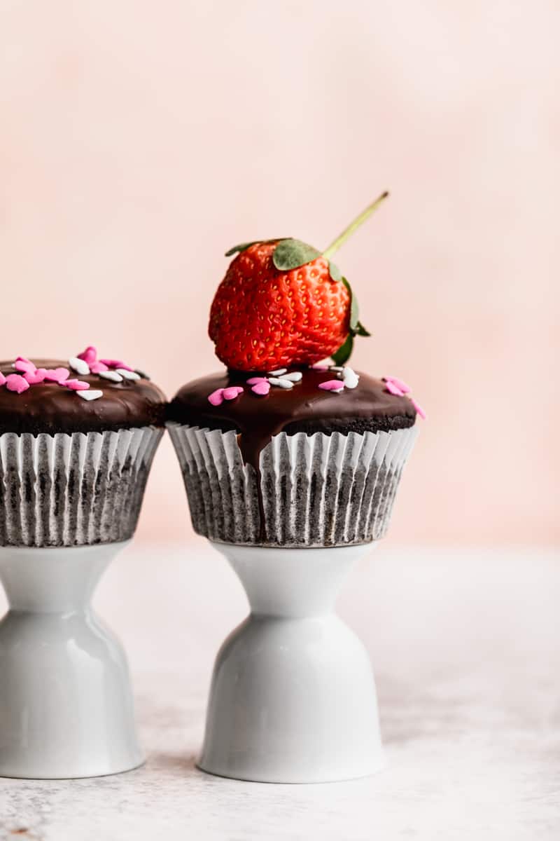 Healthy Valentine’s Day Cupcakes {Gluten Free & Dairy free}