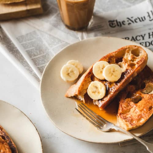 The Best Vegan French Toast Recipe| Peanut Butter Plus Chocolate