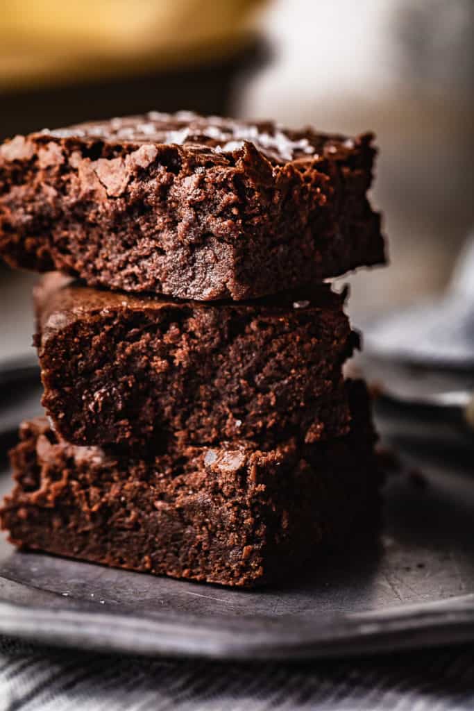 Gluten Free Fudge Brownies | Peanut Butter Plus Chocolate