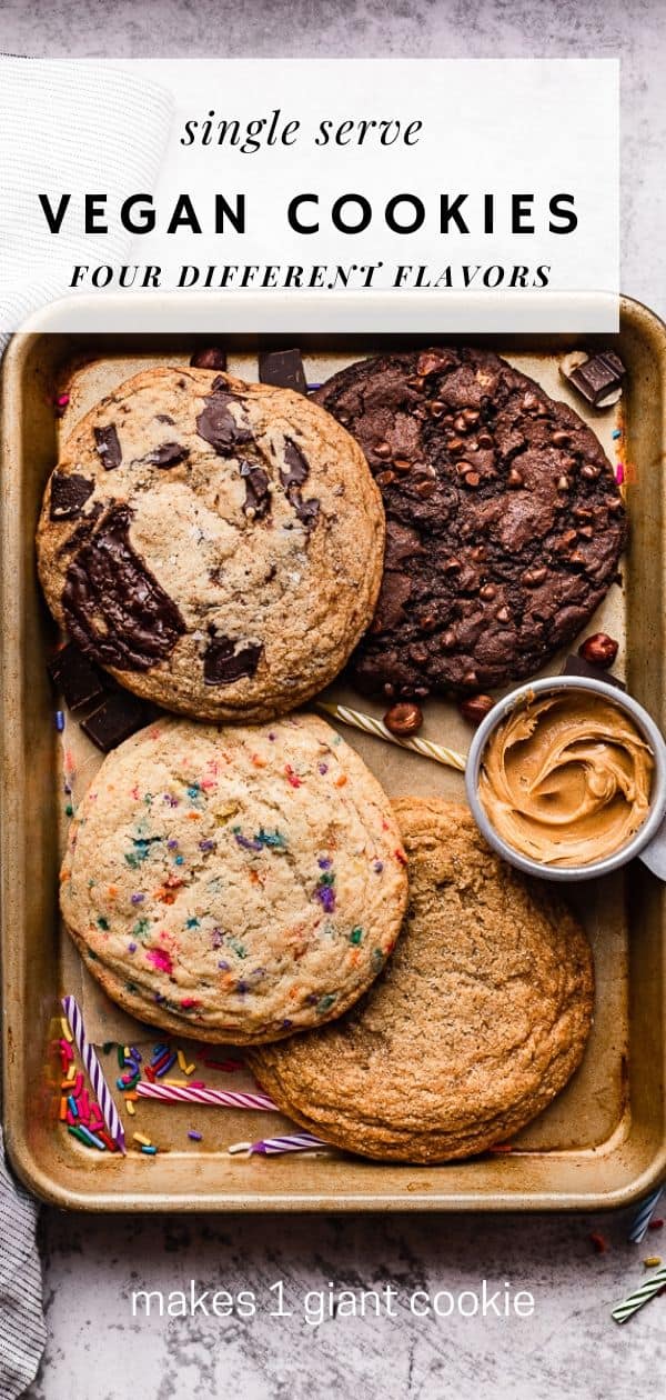 Vegan single serve cookies.