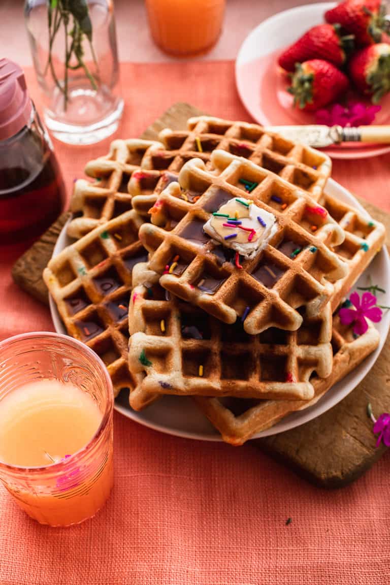 Cassava Flour Waffles Peanut Butter Plus Chocolate