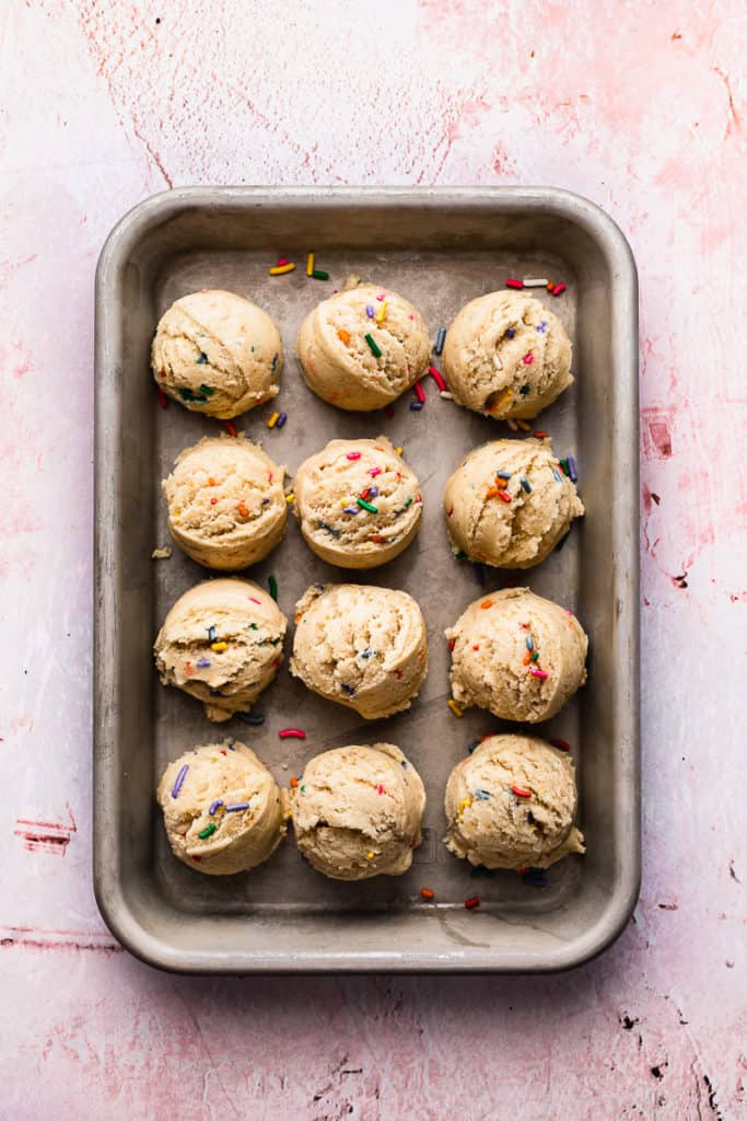 Vegan Birthday Cake Cookies Peanut Butter Plus Chocolate