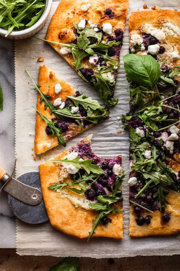 Gluten Free Goat Cheese Pizza | Peanut Butter Plus Chocolate