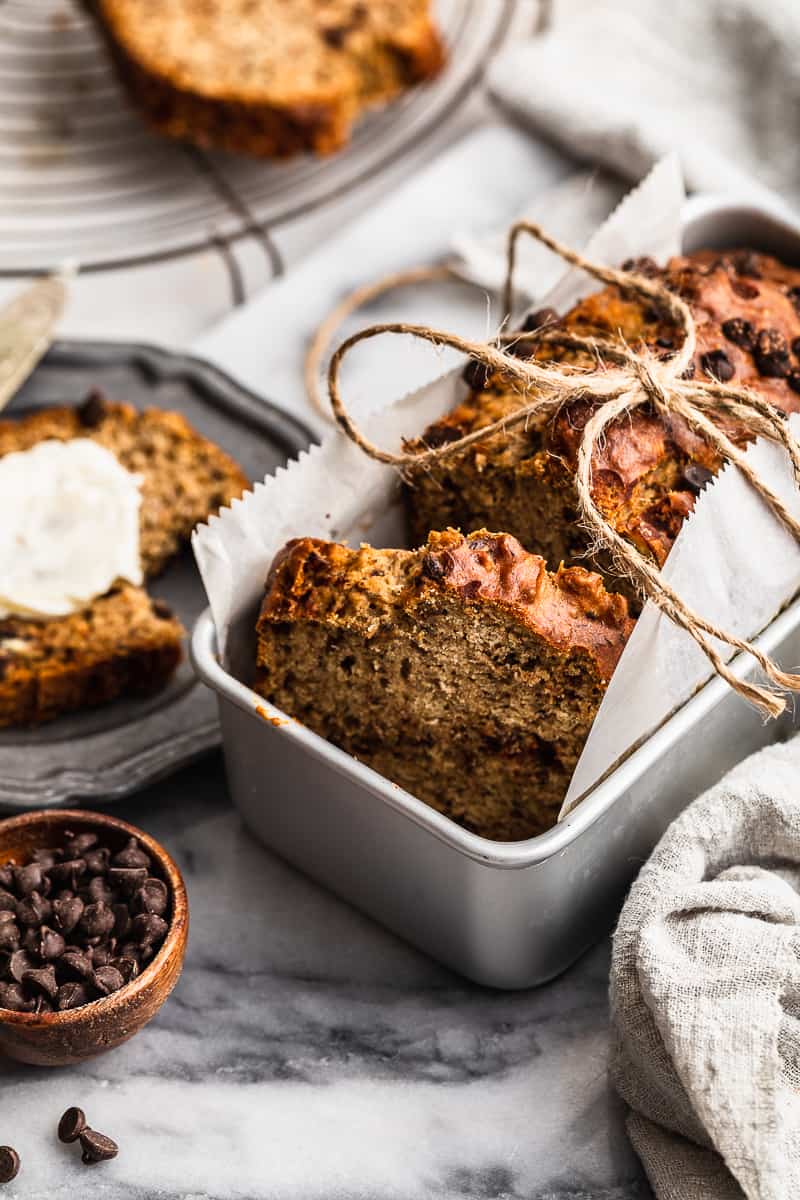 One bowl banana bread. Gluten free baking. Gluten free near me.