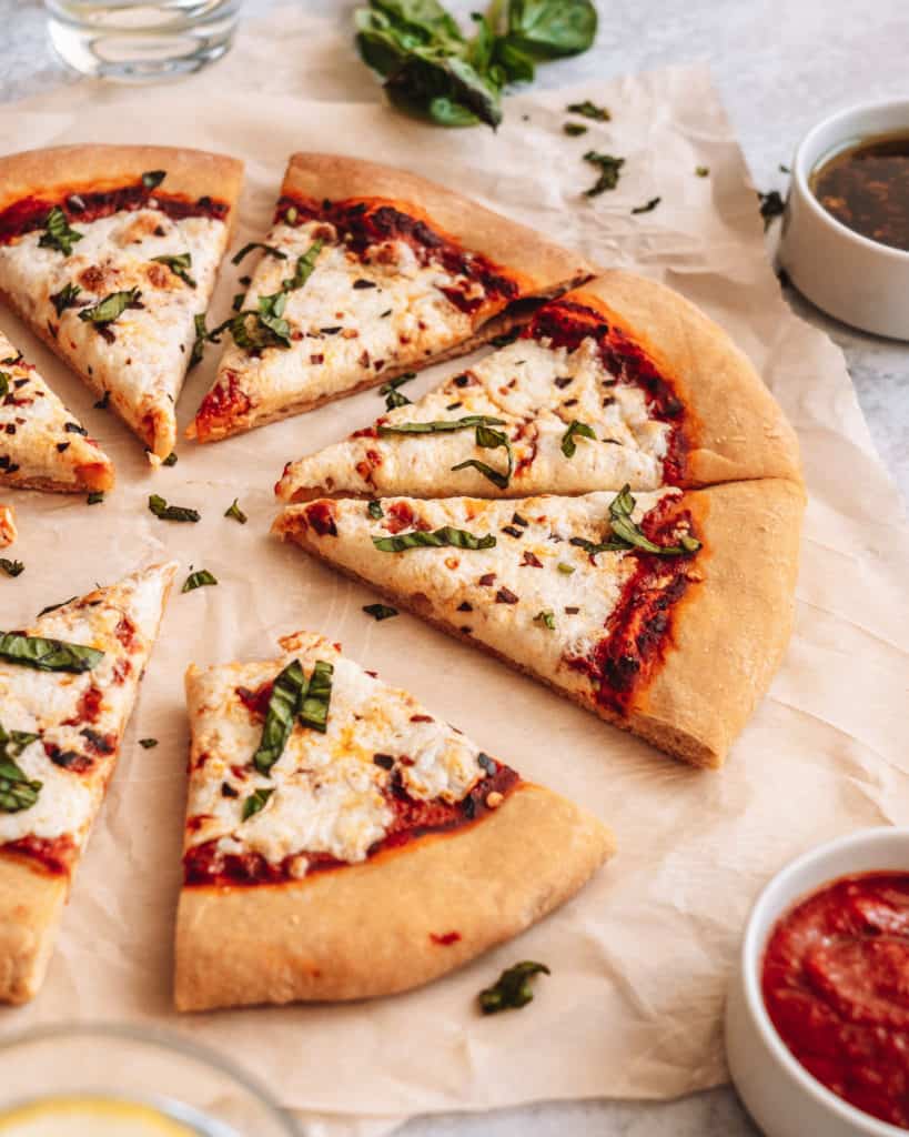 Gluten Free Goat Cheese Pizza 