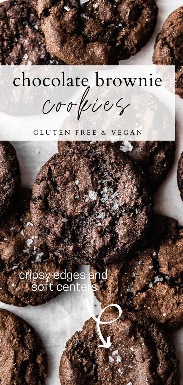 Amazing vegan chocolate brownie cookies. Gluten free near me. Vegan dessert recipes.