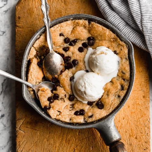 Vegan & Gluten Free Chocolate Chip Cookie Skillet Bundle