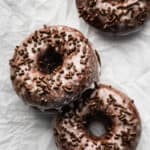 small batch chocolate donuts