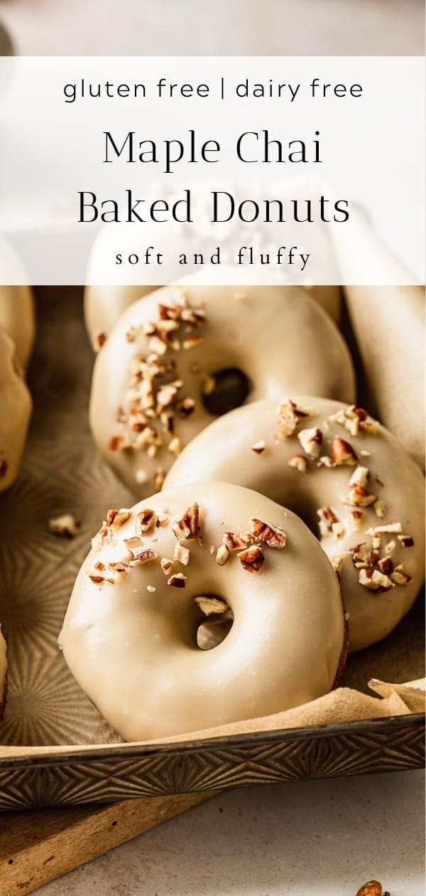 maple chai donuts