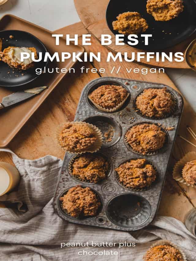 The Best Pumpkin Muffins (vegan & gluten free)
