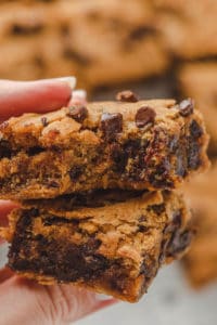 The Best Vegan Pumpkin Bars with Chocolate Chips | PBPC Food Blog
