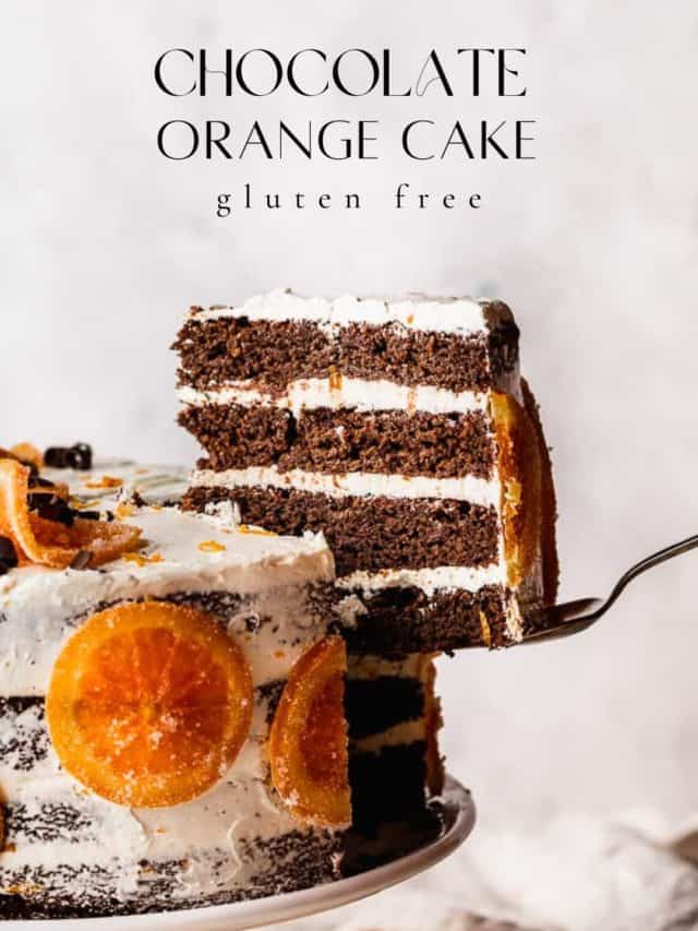 Chocolate Orange Cake with Swiss Buttercream Frosting