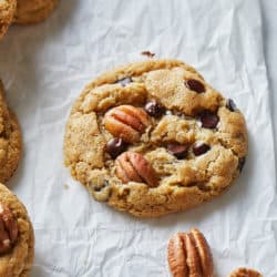 Vegan Chocolate Chip Pecan Cookies | PBPC Dessert Blog