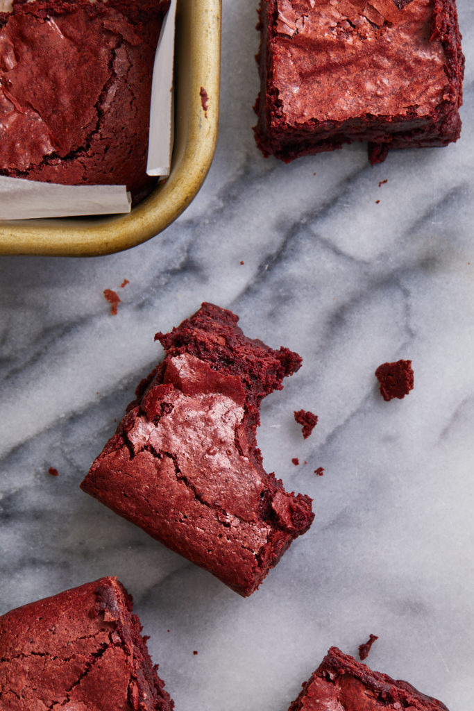 Fudgy Red Velvet Brownies Peanut Butter Plus Chocolate